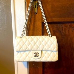 Beautiful white handbag